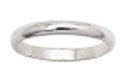 2 MM Plain Sterling Silver Band Nickle-Free
