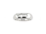 High Polish Sterling Silver Ring With Cutout Cross