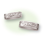 Mens Love Forever Celtic Knot Sterling Silver Rings