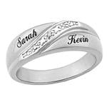 Silver Wedding Bands for Men