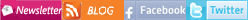 Newsletter Blog Facebook Twitter
