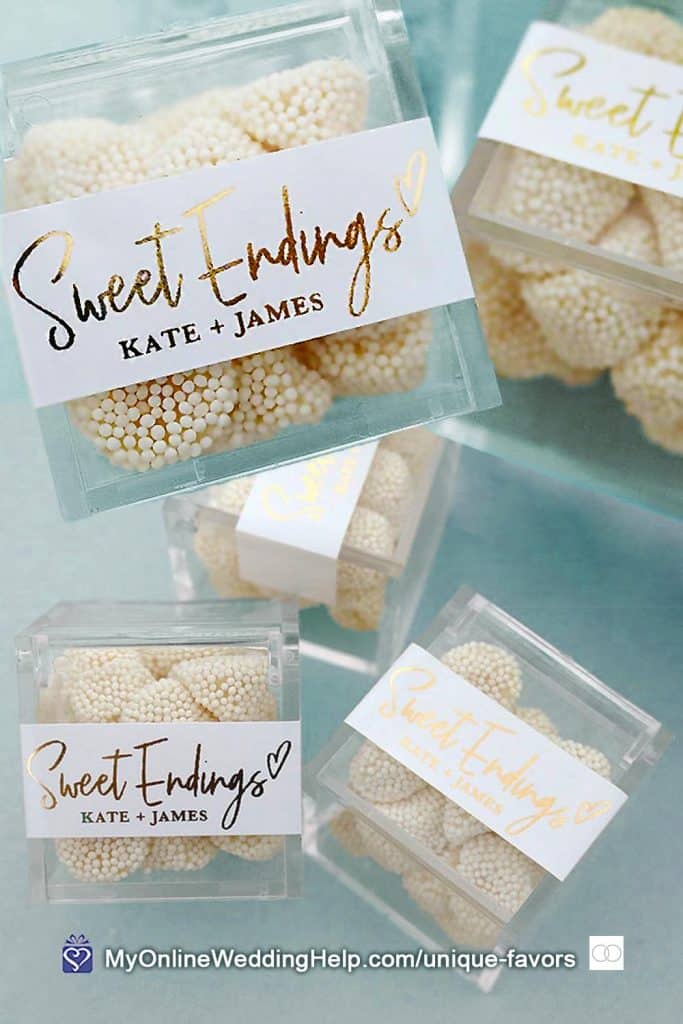 candy wedding favors